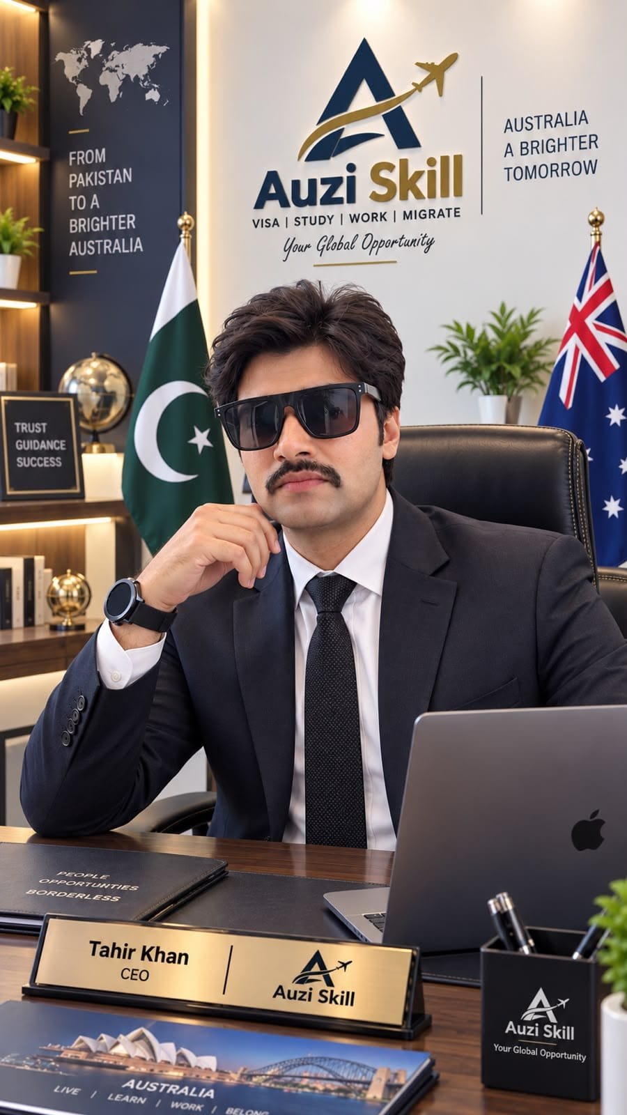 Founder of Auzi Skills, Subclass 189 PR visa holder